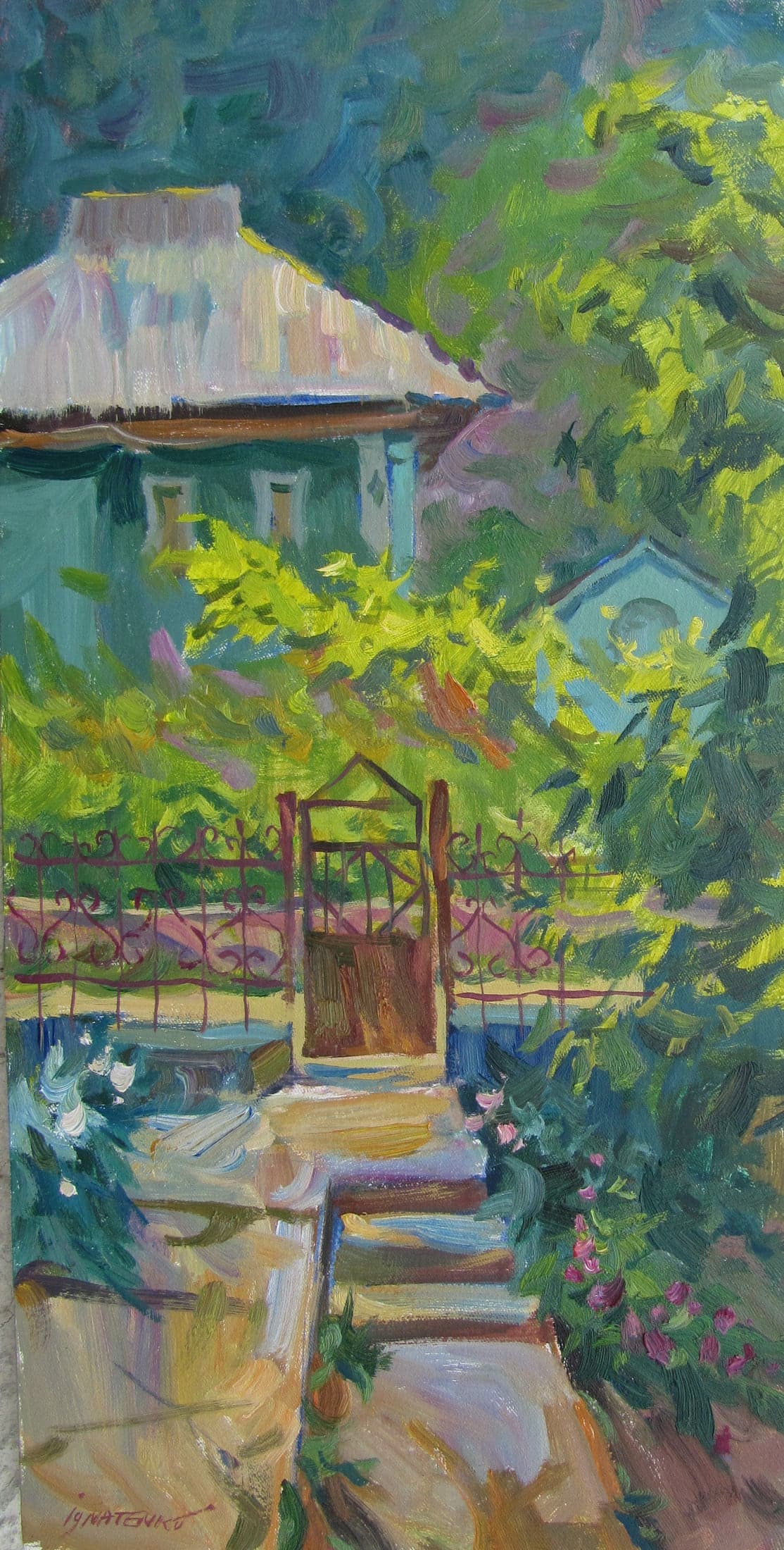 In The Garden by Vyacheslav Ignatenko