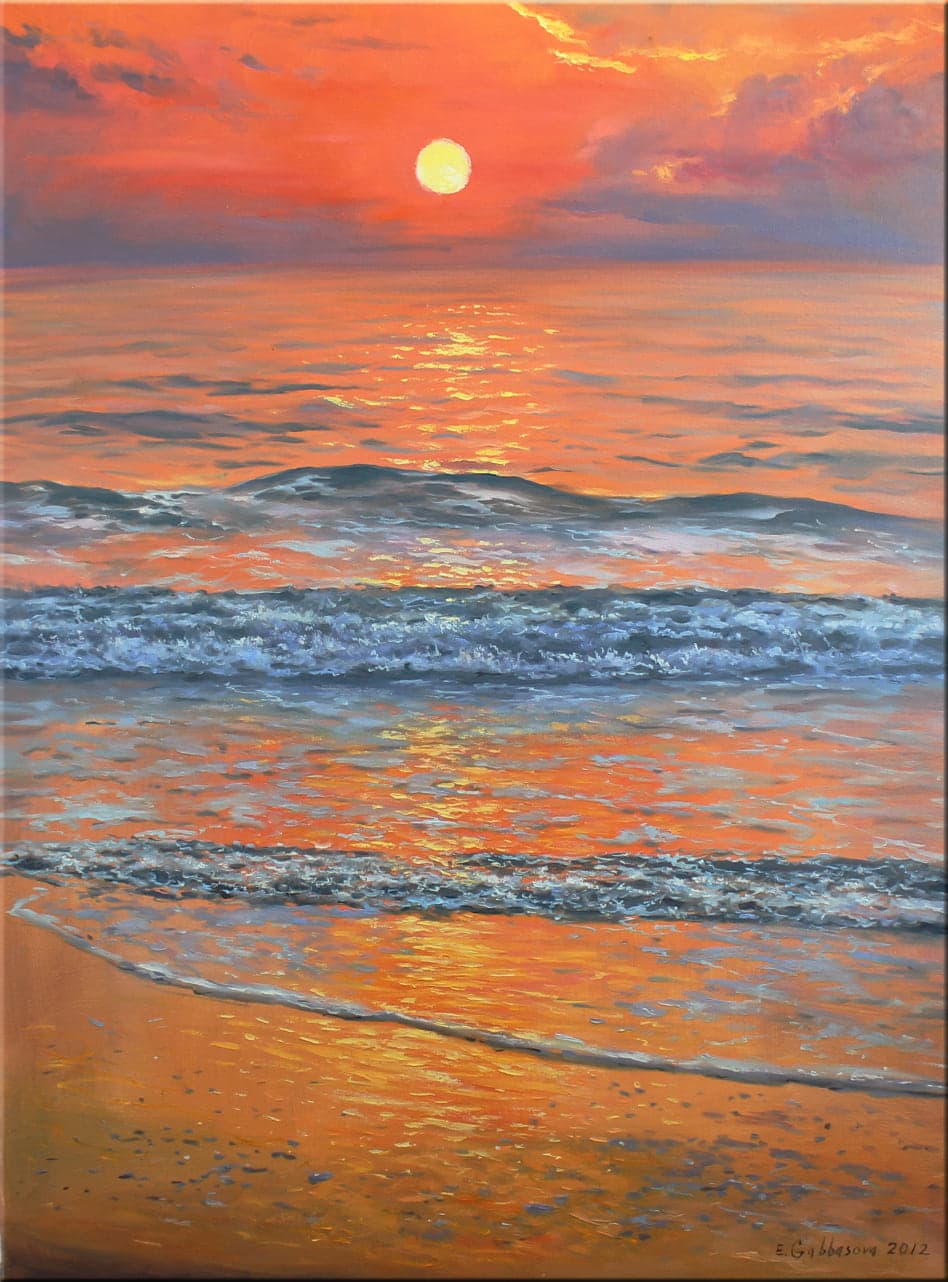 Sunset in Naples by Elena Gabbasova