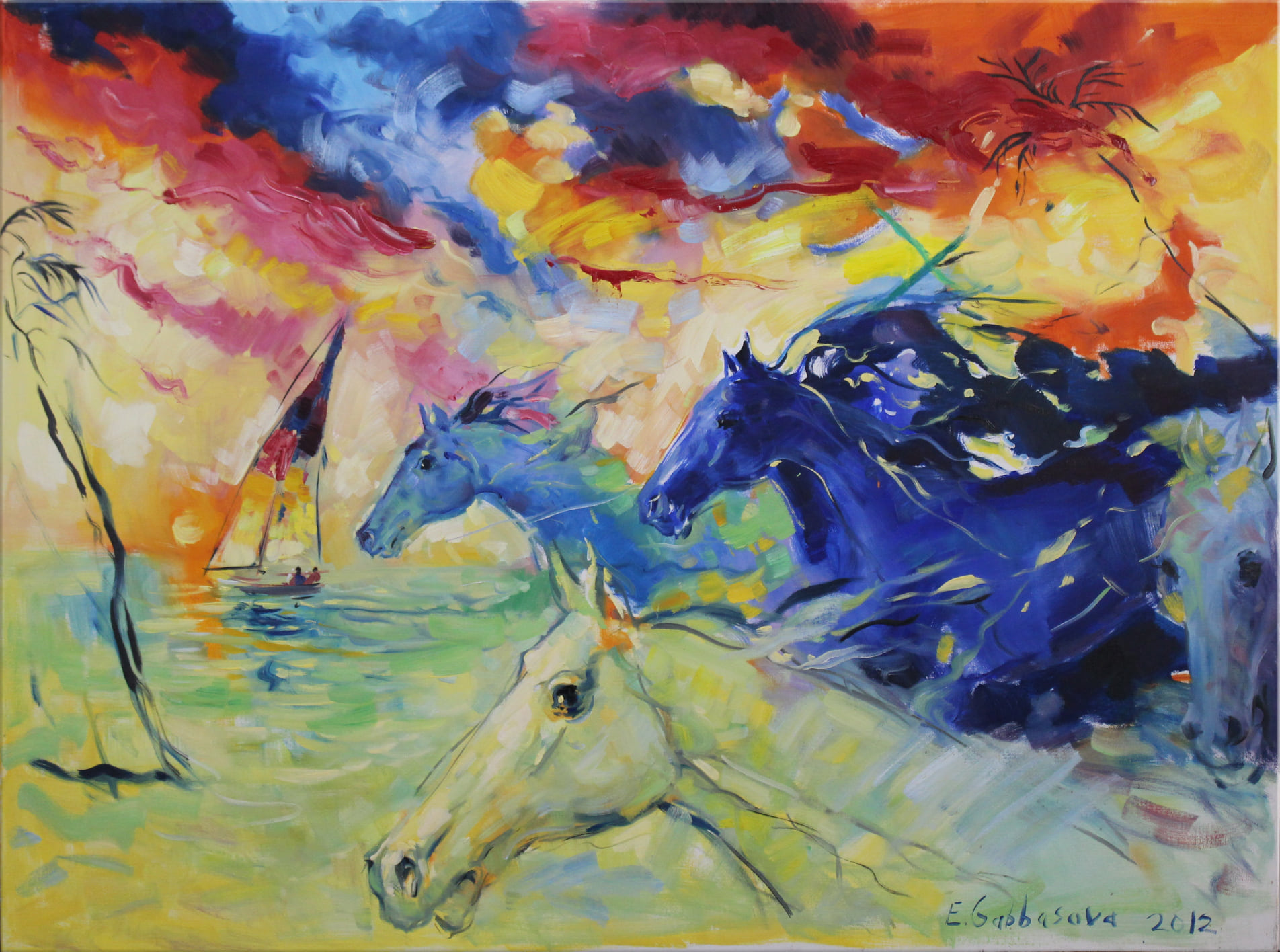 Horses artwork